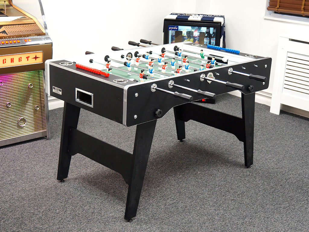 Total Foosball Rosario Folding Football Table in Black